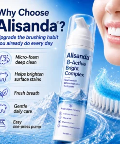 Alisanda® Foam Toothpaste