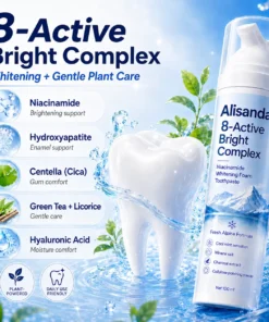 Alisanda® Foam Toothpaste