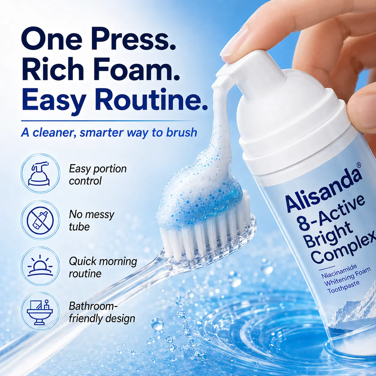 Alisanda® Foam Toothpaste