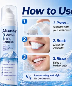 Alisanda® Foam Toothpaste