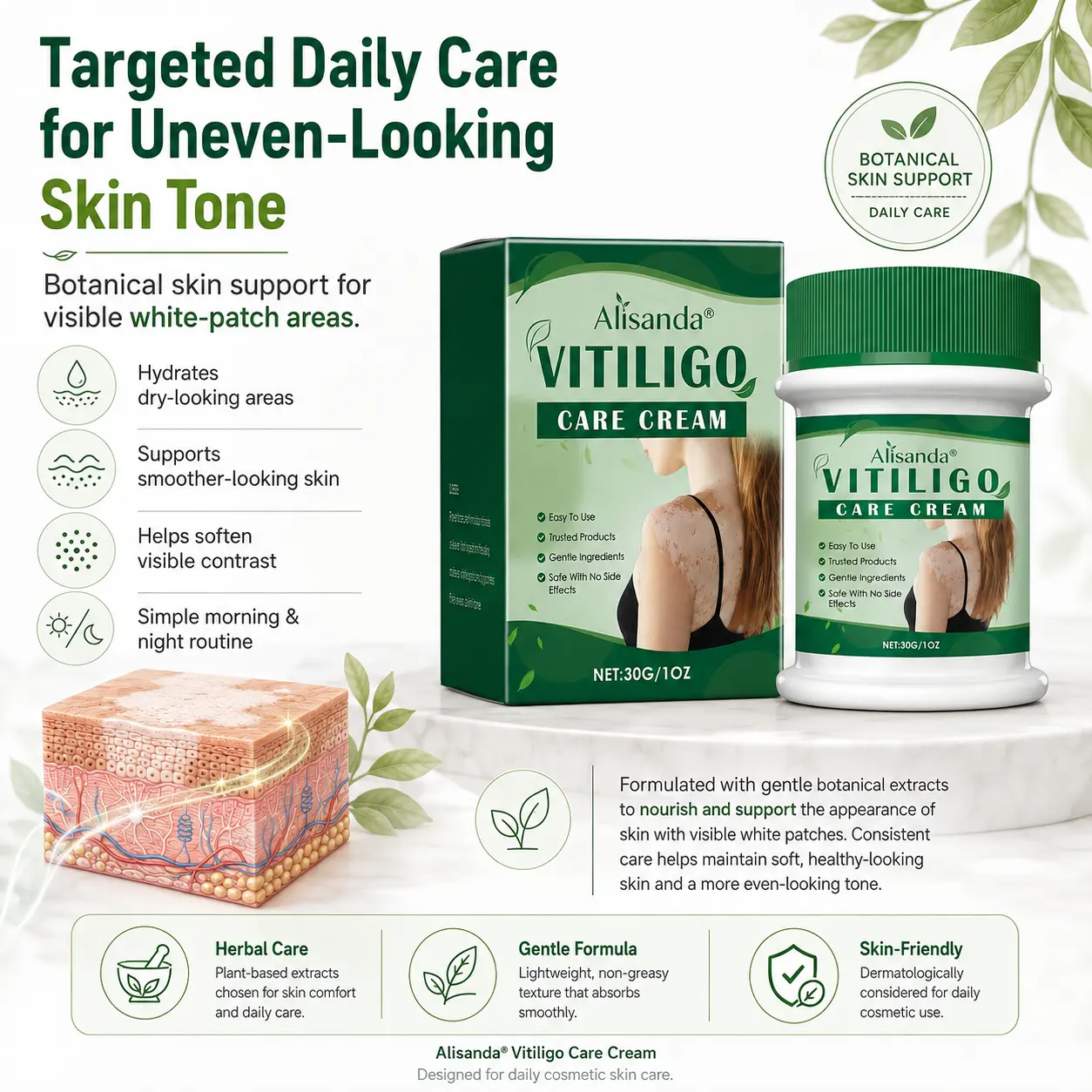 Alisanda® Herbal Vitiligo Cream