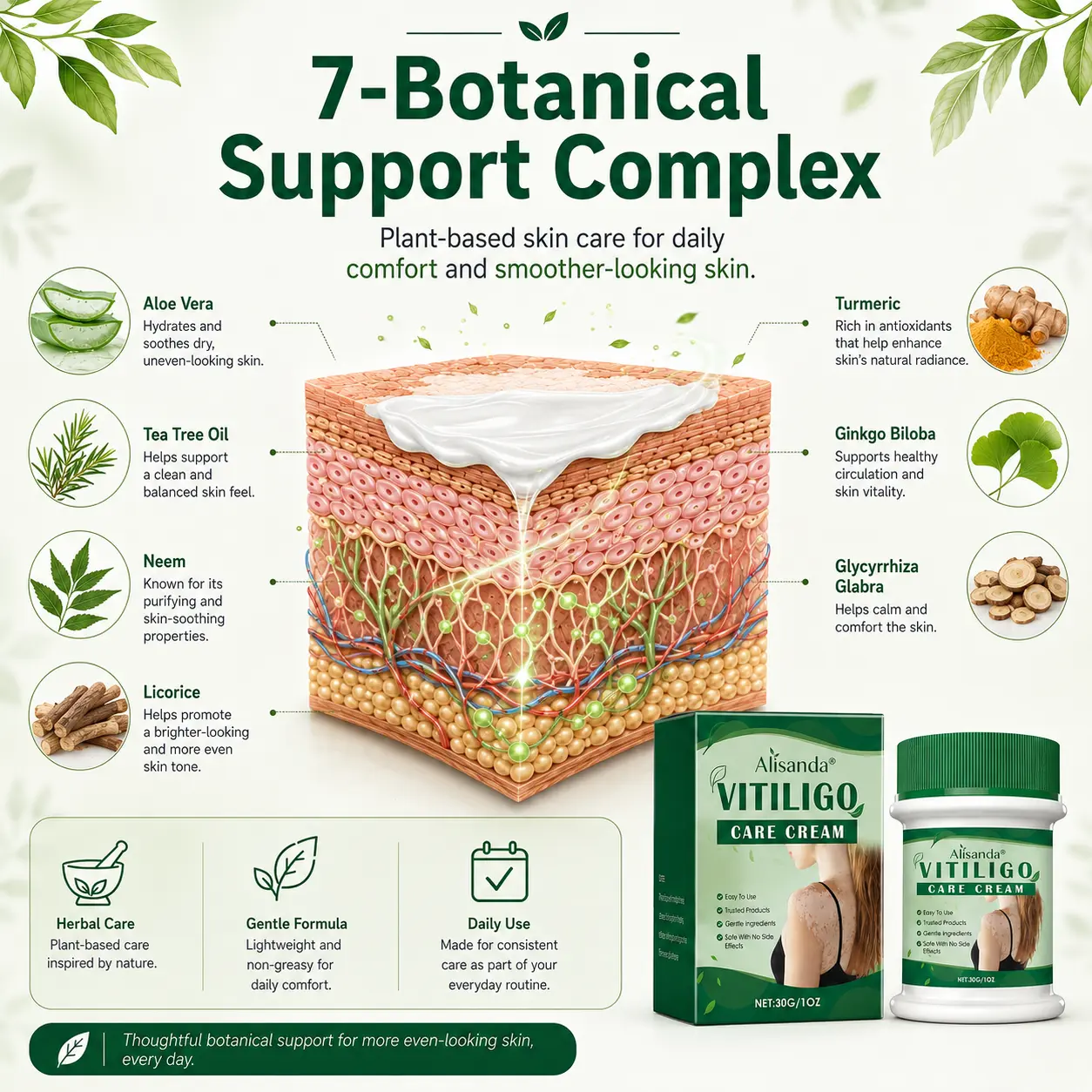 Alisanda® Herbal Vitiligo Cream