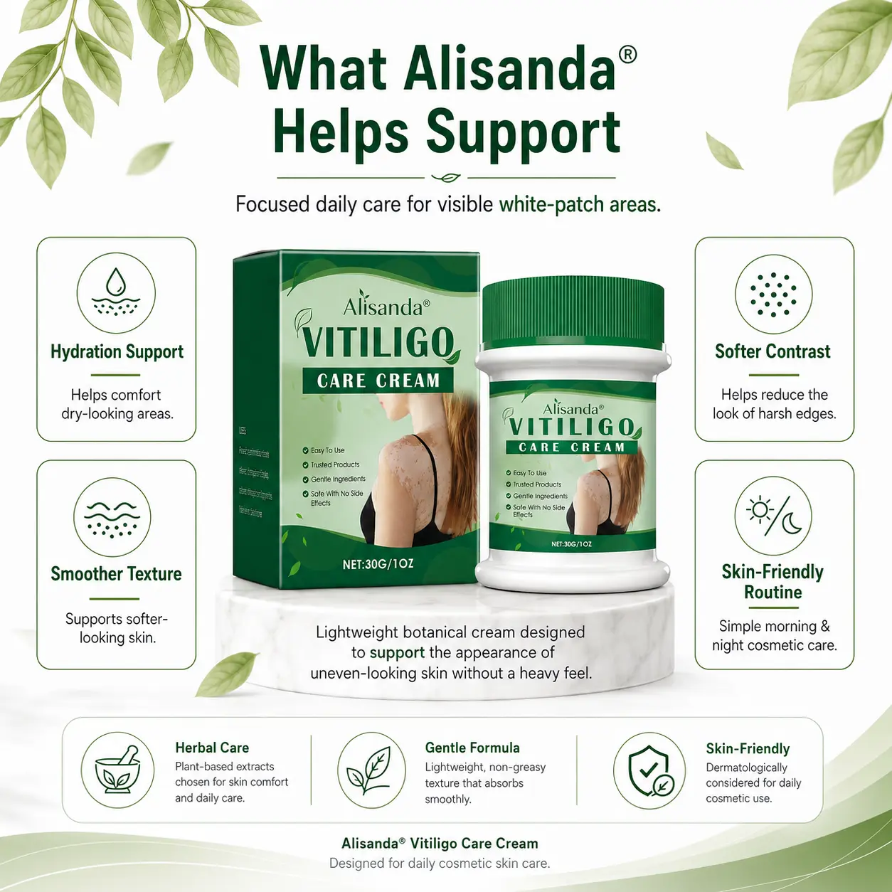 Alisanda® Herbal Vitiligo Cream