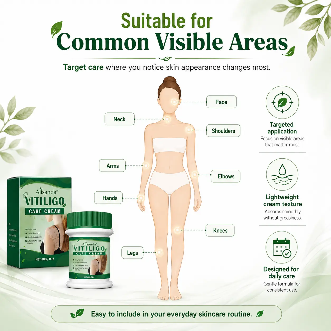 Alisanda® Herbal Vitiligo Cream