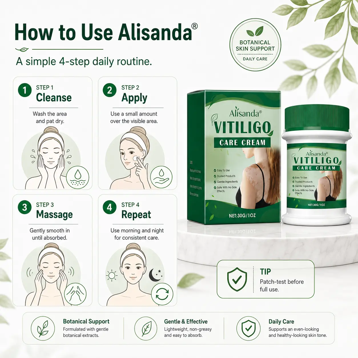 Alisanda® Herbal Vitiligo Cream