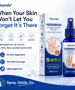 Alisanda® PsoriaMucin No-Rub Itch & Flake Relief Mist
