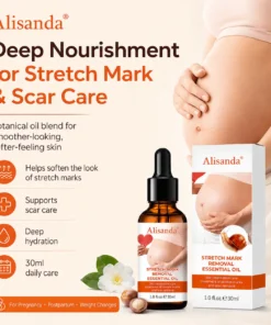 Alisanda® SilkStretch Natural Stretch Mark & Scar Oil