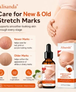 Alisanda® SilkStretch Natural Stretch Mark & Scar Oil