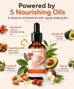 Alisanda® SilkStretch Natural Stretch Mark & Scar Oil