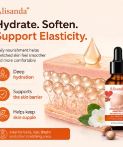 Alisanda® SilkStretch Natural Stretch Mark & Scar Oil