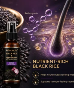 Alisanda® Black Rice & Red Onion Hair Growth Spray