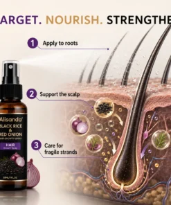 Alisanda® Black Rice & Red Onion Hair Growth Spray