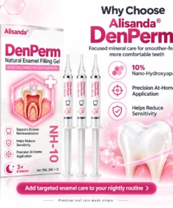 Alisanda® DenPerm Cavity-Repair Natural Enamel Filling Gel